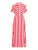 VILA Blousejurk ‘VIAya’  rood / wit