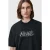 AllSaints Sternum Ss Crew Washed Black