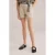 WE Fashion straight casual short beige