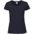 Fruit Of The Loom Vrouwen / Dames Fit Ringgesponnen Premium Tshirt (Donker Marine)