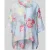 comma relaxed fit blouse van viscosemix in all-over look