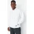 TRENDYOL MAN Heren Wit Effen Lang Oversized Sweatshirts