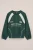 Bad Boys – Jongens oversized sweater met print – Oversized – Groen – Katoen –