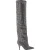 Steve Madden Dames Mazer R Leren Thigh-High Boots (Zwart)