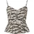 Bloemenprint peplum camisole top – Vrouwelijk, modern, perfect voor zomerse styling.