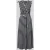 Betty Barclay midi-jurk van viscosemix met V-hals