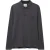 White Stuff Grantham Ls Waffle Polo Washed Black