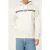 FILA Diecimo Regular Heritage Tape Hoodie Egret