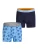 Happy Shorts Boxershorts ‘ Jersey ‘  blauw
