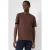 QS regular fit T-shirt – donkerbruin