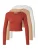 ABOUT YOU Shirt ‘Loretta’  beige / roestrood / wit