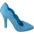 Dolce & Gabbana Blauwe Kristallen Bloem CINDERELLA Hakken Schoenen
