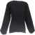 Totême Azores top met boothals in zwart polyester