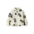 NAME IT MINI gebloemde teddy jas – ecru