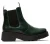 Fly London Dames Petrol Green MEDI789 Wedged Chelsea Enkel Leren Platform Laarzen