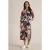 White Stuff Rua Jersey Shirt Dress Navy Multi
