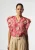 Aaiko Yaella 3d Ten 518 T-shirt Korte Mouw 171641 Hibiscus Red