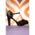 Country Rose Pumps in Zwart