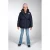 Moodstreet gewatteerde jas donkerblauw