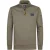 Petrol Industries Men sweater collar zip army