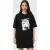 AllSaints Static Tee Dress Black