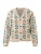 Imily Bela Gebreid vest  beige / bruin / petrol