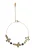 myMo ROCKS Armband  geel / goud / zwart / wit