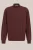 WE Fashion – Heren regular fit trui van merinowol – Regular fit – Donkerbruin – Merino wol –