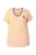 Ulla Popken Shirt  marine / donkergeel / wit