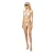 Hugo Boss Dames-bikinitop met driehoekige vorm van puur materiaal (Zilver)