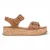 Blowfish Malibu Dames Tan nep leren Platform Sandals – Magisch