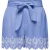 Only Tulum Embossed Loose Belt Woven Short Dames