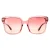 Tom Ford zonnebril Faye FT0788 72T Glansende roze Bordeaux gradiënt