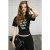 T-shirt met ronde hals en print