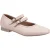 Hush Puppies Nancy Mary Jane Leren Dames Blush Ballerina’s