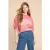 White Stuff Colourblock Dolly Jumper Pink Multi