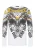 CIPO & BAXX Shirt  geel / antraciet / oranje / wit