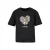 T-shirt dames Merchcode Leopard Heart Everyday