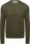 King Essentials The John Pullover Merino Army Groen