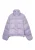 Koosh Winterjas  lavendel / wit