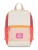 Johnny Urban Rugzak ‘Leo’  beige / kreeft / rood / wit