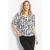 Cecil Dames Blouse met print in Wit
