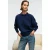 Oversized geribde trui met ronde hals