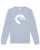 Watapparel Sweatshirt ‘ Röhrender Hirsch ‘  lichtblauw / wit