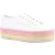 Superga 2790 Multicolor Rope 100% Katoen Damestrainers Wit/Candy Multicolour