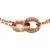 Orphelia Dames 925 Sterling Zilveren Ketting – Roze ZK-7176/RG