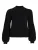 Vila Trui Viril Turtle-nk Balloon L/s Top – N 14084179 Black Dames
