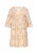 Usha Jurk ‘Casual’  donkerbeige / wit