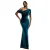 Strakke damesjurk Goddiva Cowl One Shoulder