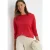 Cecil Dames Shirt met ton-sur-ton strepen in Rood